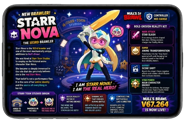 New Brawler Starr Nova