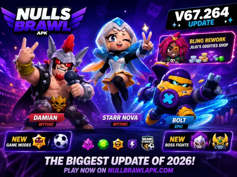 Null’s Brawl New Update V67.264 » Damian, Starr Nova & Bolt